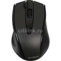 Мышь A4 V-Track оптическая беспроводная USB, черный G9-500F-1