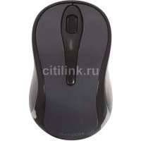 Мышь A4 V-Track оптическая беспроводная USB, серый и черный G3-280A
