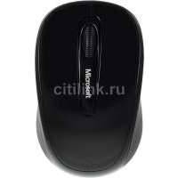 Мышь MICROSOFT 3500 оптическая беспроводная USB, черный [gmf-00292] GMF-00292