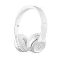 Гарнитура BEATS Solo3, накладные, белый глянец, беспроводные bluetooth MNEP2ZE/A