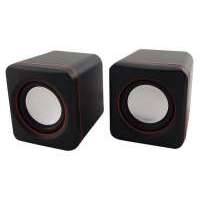 Колонки OKLICK OK-301, черный, красный [ok-301 red] OK-301 RED