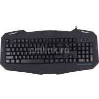 Клавиатура OKLICK 730G, USB, черный [kw-1312] KW-1312