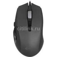 Мышь OKLICK Scorpion 785G оптическая проводная USB, черный и серый [mg-1423] MG-1423