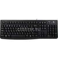 Клавиатура LOGITECH K120 EER, USB, черный [920-002506] 920-002506