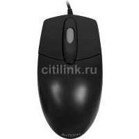 Мышь A4 OP-720 3D оптическая проводная USB, черный [op-720 (black)] OP-720 (BLACK)