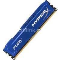 Модуль памяти KINGSTON HyperX FURY Blue Series DDR3 - 4Гб 1866, DIMM, Ret HX318C10F/4