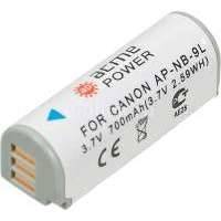 Аккумулятор ACMEPOWER , Li-Ion, 3.7В, 700мAч, для компактных камер Canon IXUS 1000HS/1100HS/500HS/510HS/PowerShot SD4500IS/IXY 50S AP-NB-9L