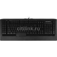 Клавиатура STEELSERIES APEX, USB, черный [64157] 64157