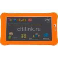 Детский планшет TURBO TurboKids 3G 8Gb, Wi-Fi, 3G, Android 5.1, белый/оранжевый [рт00020453] РТ00020453