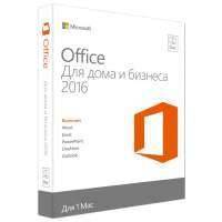 MICROSOFT Office для Mac для дома и бизнеса 2016, Rus [w6f-00820] W6F-00820