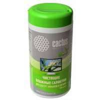 Чистящие салфетки Cactus CS-T1001E