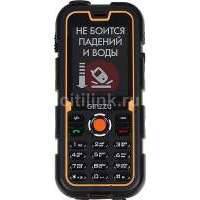 Мобильный телефон GINZZU R2 DUAL черный/оранжевый БП-00000073