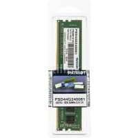 Модуль памяти PATRIOT DDR4 - 4Гб 2400, DIMM, Ret PSD44G240081