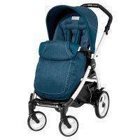 Прогулочная коляска Peg-Perego Book Plus Pop-up Saxony Blue