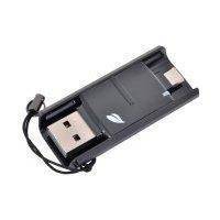 USB-флешка Leef Bridge LFBRI-016GKR 16Gb USB/microUSB Black