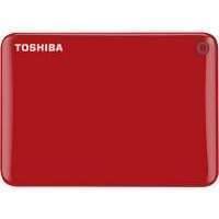 Внешний жесткий диск Toshiba Canvio Connect II 3TB 2.5" (красный)