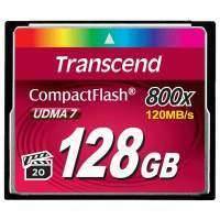 Карта памяти Compact-Flash Transcend TS128GCF800