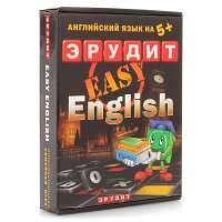 Настольная игра Эрудит Easy english, подарочный набор 