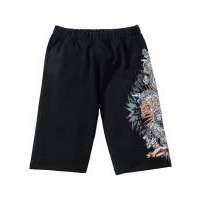 Трикотажные бермуды Slim Fit (черный) 