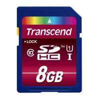 Карта памяти SDHC Transcend TS8GSDHC10U1