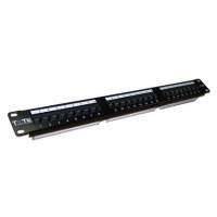 Патч-панель Lanmaster (TWT-PP24UTP ) 19" 1U 24xRJ45 кат.5e UTP TWT-PP24UTP