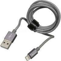 Кабель DEPPA Alum, Lightning MFi - USB, 1.2м, графитовый [72189] 72189