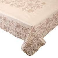 Скатерть Узор Beige(с) 120х150 Gift'n'Home ажурная СК-Узор Beige(с)