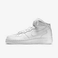 Женские кроссовки Nike Air Force 1 Mid 07 Leather Air Force 1 Mid 07 Leather Triple White