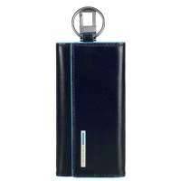 Ключница Piquadro Blue Square синий натур.кожа PC1397B2/BLU2