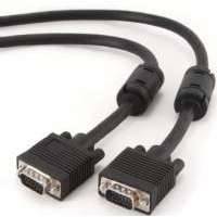 Кабель VGA 15m/15m 3x-экран. 2 фильтра 5м Gembird (CC-PPVGA-5M)