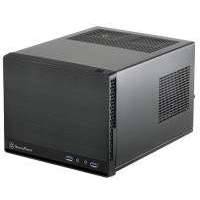 Корпус Silverstone SG13, Mini-Tower, SST-SG13B-Q, черный Sugo SG13B-Q w/o PSU (SST-SG13B-Q)
