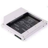 Салазки адаптер (шасси) Orico 2.5" SATA HDD для установки в отсек оптического привода ноутбука 9.5мм Slim L95SS-SV