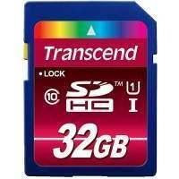 Карта памяти Transcend SDHC 32GB TS32GSDHC10U1