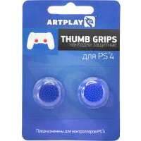 Накладки для стиков Artplays Thumb Grips для PS4 (2 шт., синий) Thumb Grips (ACPS425)