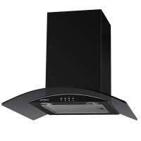 Модерн кухонная вытяжка ANCONA PLUS 60 BLACK