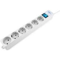 Сетевой фильтр Power Cube 5,0 м, LC контур, 16А/3,5кВт, серый PowerCube Pro 5м SPL(5+1)-16B-P-5М
