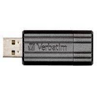 USB Flash накопитель Verbatim PinStripe 64GB Black