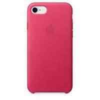 Кейс для iPhone Apple iPhone 8 / 7 Leather Pink Fuchsia (MQHG2ZM/A)