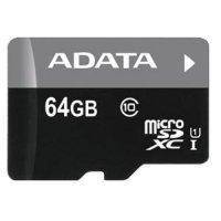 Карта памяти micro SDXC A-Data AUSDX64GUICL10-R