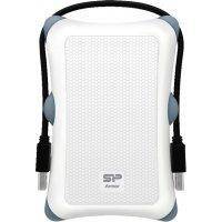 Внешний жесткий диск Silicon Power Armor A30 1 Tb USB 3.0 (белый)