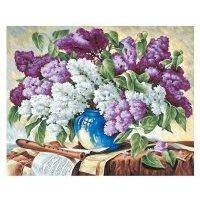 Раскраска Schipper Сирень в вазе