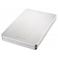 Внешний жесткий диск Toshiba CANVIO ALU 1Tb Silver (HDTH310ES3AA)