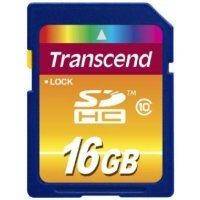 Карта памяти Transcend SDHC 16Гб Class10