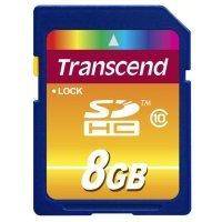 Карта памяти Transcend SDHC 8Gb Class 10