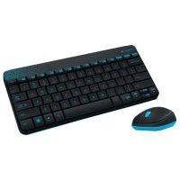 Клавиатура+мышь Logitech Wireless Combo MK240 Black USB