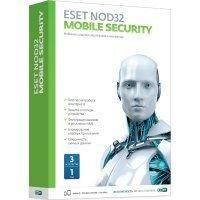 Антивирус ESET NOD32 Mobile Security - на 3 устройства на 1 год