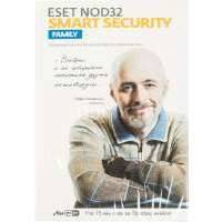 ПО Eset NOD32 Smart Security Family - лиц на 1год или прод на 20мес 3 устройства Box (NOD32-ESM-1220 [nod32-esm-1220(box)-1-3] NOD32-ESM-1220(BOX)-1-3