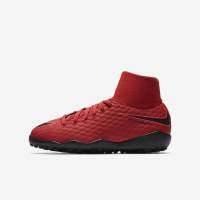 Футбольные бутсы для игры на искусственном газоне для школьников Nike Jr. HypervenomX Phelon III Dynamic Fit