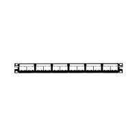 патч-панель наборная Panduit, 19", 1U, 24 порта, RJ45 CPPL24WBLY