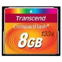 Карта памяти Transcend CompactFlash Card 8Gb 133x (TS8GCF133) TS8GCF133
